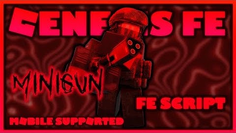 Script fe minigun showcase