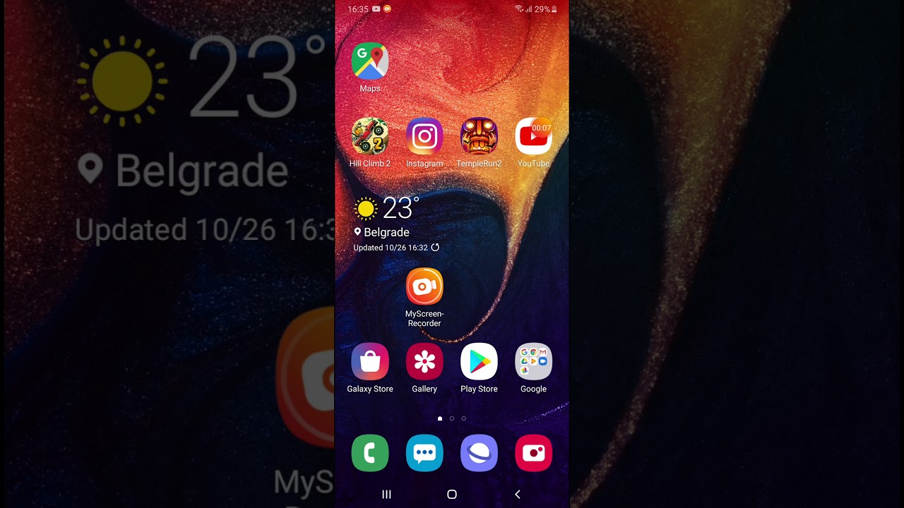 Samsung Galaxy A20 A30 A40 A60 A70 A80 Notification Reminder YouTube