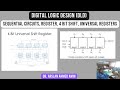 Sequential Circuits, Register, 4 bit Shift, Universal Registers, Digital Logic Design DLD Week 14