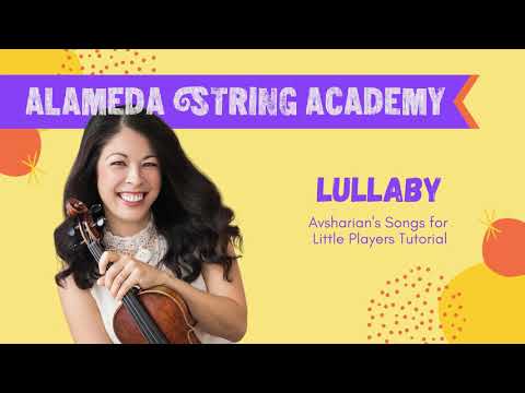 Lullaby By E. Avsharian (Beginning Violin Tutorial)