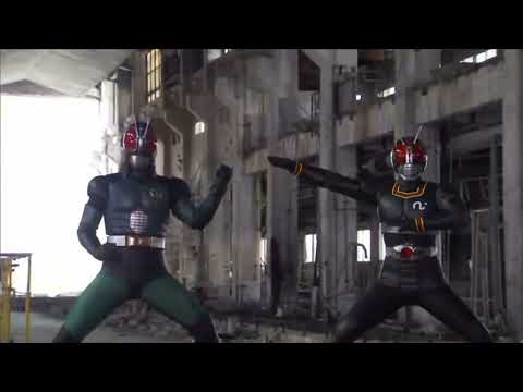 仮面ライダーブラックrx &仮面ライダーブラック　変身シーン