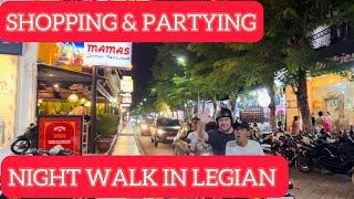 [4K]LEGIAN BALI WALKING TOUR FEB 2024