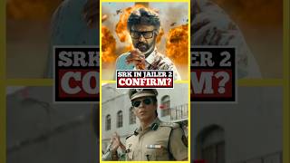 SRK Cop Cameo Confirmed in Jailer 2! Rajinikanth &amp; SRK Same Screen 🔥 #Jailer2 #SRK #Rajinikanth