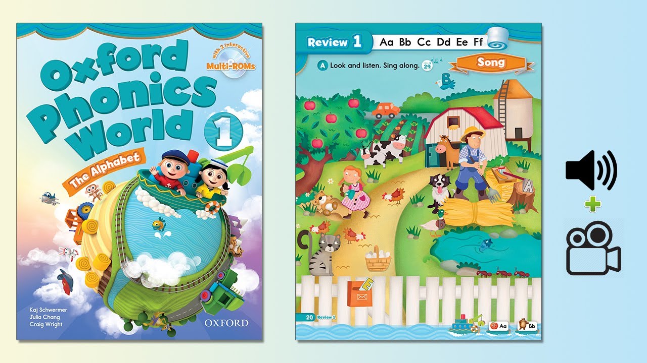 Oxford Phonics World 1 - Review 1: Aa, Bb, Cc, Dd, Ee, Ff - YouTube