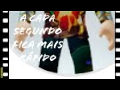 a cada segundo o jogo fica mais rápido #roblox