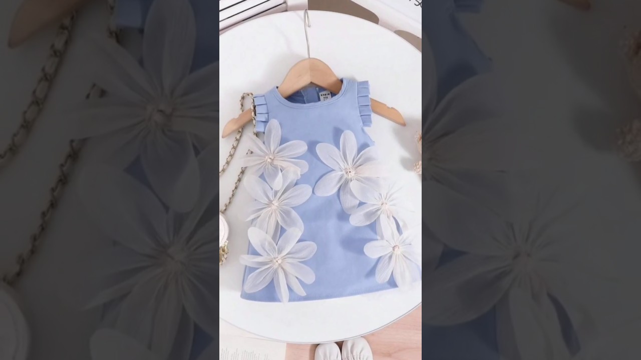 Baby Girl Dress Designs 2025 | Stylish Eid & Casual Dresses for Kids