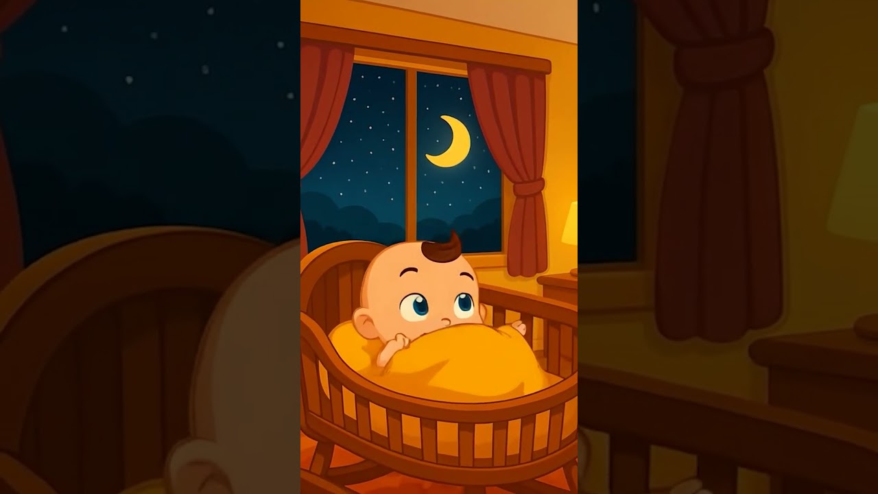 Rock-a-Bye Baby | Magical Bedtime with Baby & Mom | 3D Kids Lullaby Song
