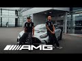 INSIDE AMG: Race Drivers | Lewis and Valtteri Visit Affalterbach!