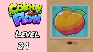 Colony Flow Level 24 Walkthrough - New Update