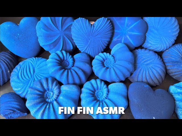 ASMR 💙Blue Gym Chalk Reform Crush💙 #416