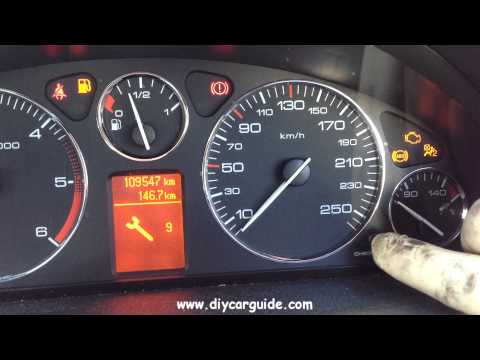 Peugot 407 Service Indicator Reset