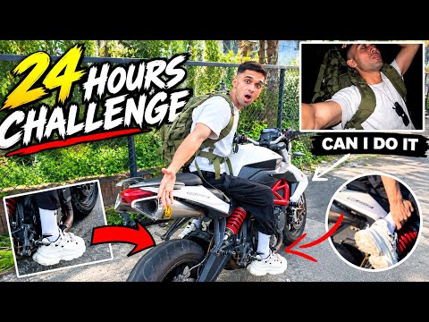 Can I Survive 24 Hours On This Bike ? || UMAN SAYYED