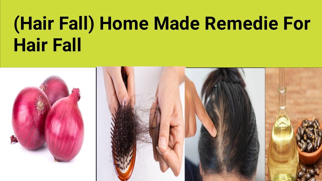 (Hair Fall) Home Made Remedie For Hair Fall YouTube