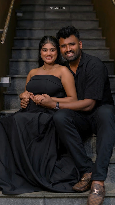 ඒ දෙන්නගේ ආදරේ💕💐😉නිෂිනි තිසර🙄#thisaraperera#nishinihatharasinghe#wedding#pregnancyshoot#love