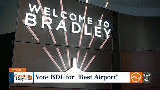 Vote BDL for "Best Airport"