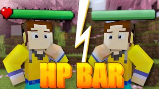 The NEW AND IMPROVED BEST Simple Health Bar Indicator in MCPE 1.20 and beyond! Mob Health Indicator!