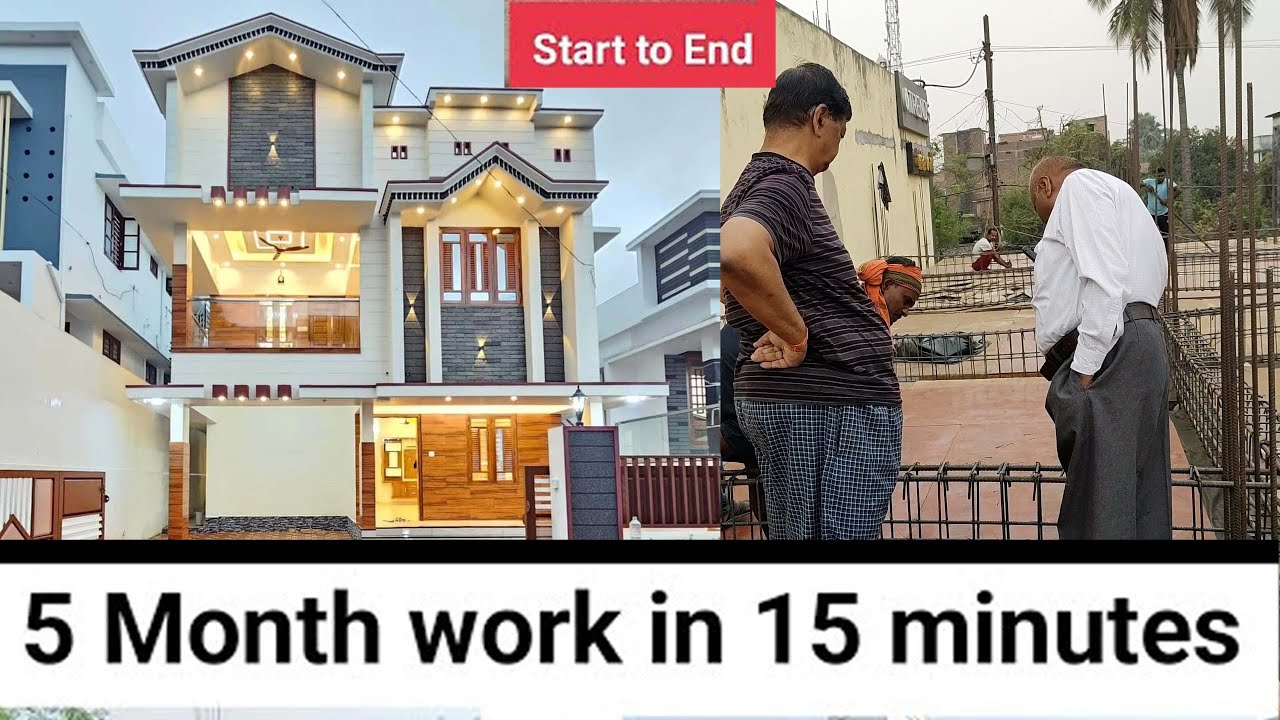 1000sqft House Timelapse 150 Days Work In 15 Minutes Step By Step 1000sqft-house-timelapse-150-days-work-in-15-minutes-step-by-step