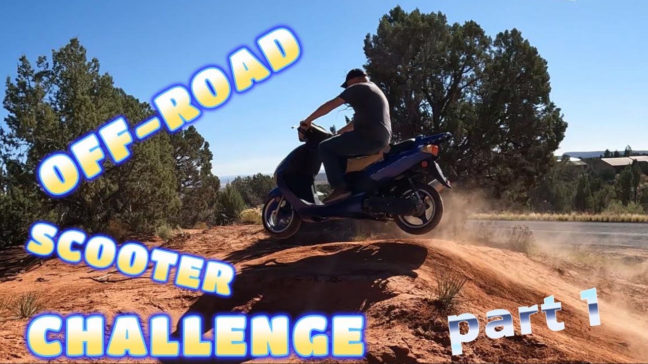 Off-Road scooters enduro style. better than dirt bikes? - YouTube