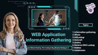 Web Application Information Gathering-Learn Pen testing & Bug Bounty Hunting A-Z #education