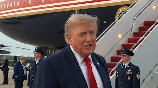 President Trump Gaggles with Press at Joint Base Andrews, Jul. 19, 2026