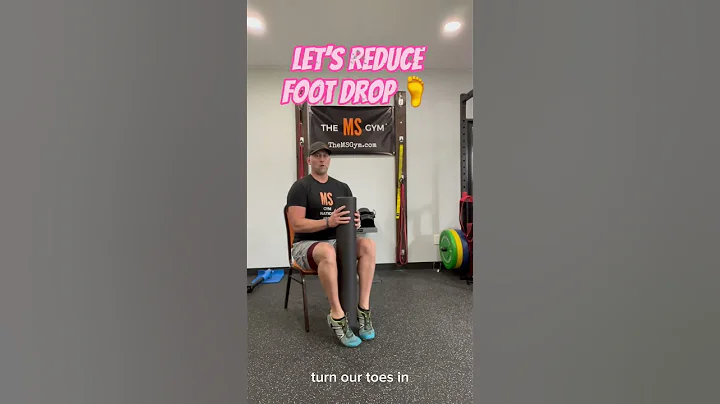 🦶Reduce FOOT DROP 🦶 #multiplesclerosis #footdrop #exercise