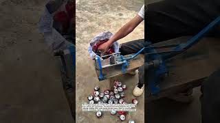 Crush Cans Faster With This Manual Recycling Machine! #CanCrusher #Recycling #Workshop