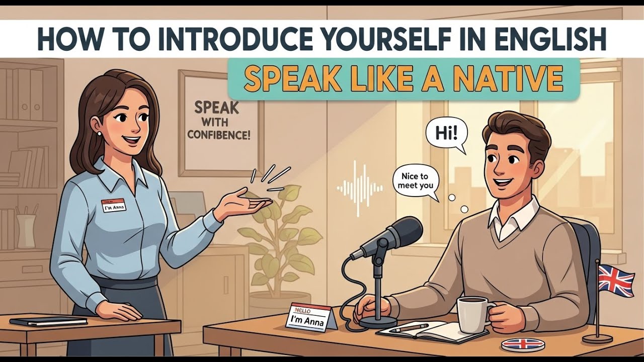 How to Introduce Yourself in English | Speak Like a Native | Daily ...