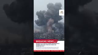 Russia Accused of Phosphorus Strike Before Massive FAB-1500 Blast