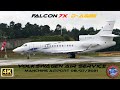 Falcon 7X Décollage Manching