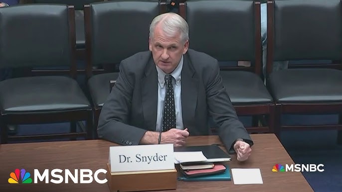 Doing Russia S Bidding Snyder Calls Out Gop Putin Wing To Their Faces In Hill Hearing