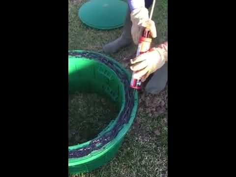 How To Install Septic Tank Risers Diy And Save Youtube