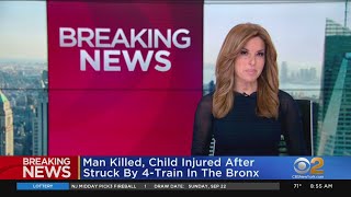 Father Killed, Daughter Injured After Being Struck By Train In The Bronx