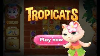 Tropicats: Match 3 Games on a Tropical Island screenshot 5