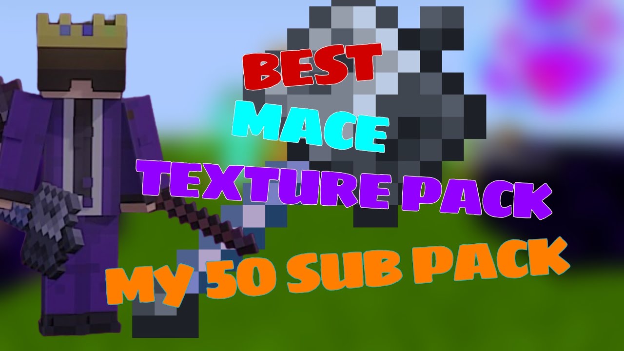 Mace Texture Pack Minecraft Java Best mace texture pack my 50 sub special texture pack #minecraft #mace ...