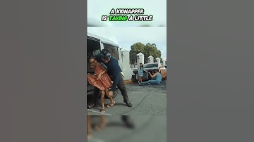 Child Kidnapping Foiled by Brave Dad and Daughter Duo 💪 #shorts