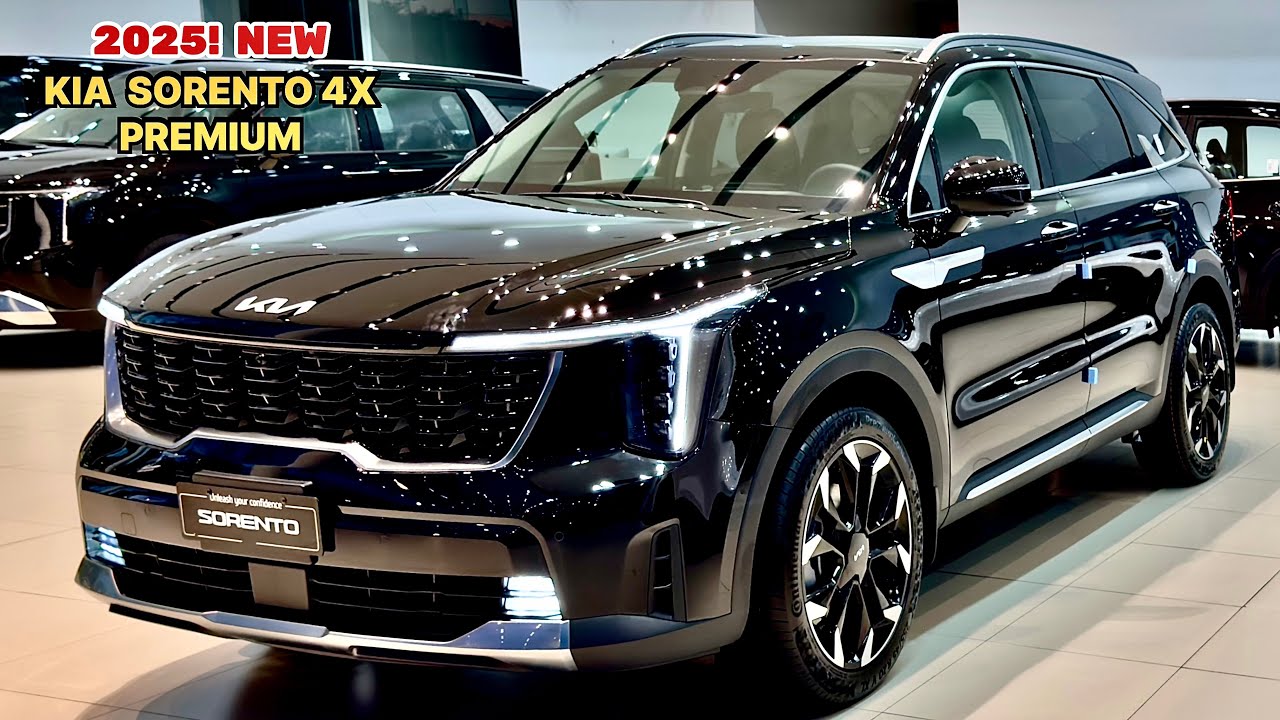 2025! New Premium Kia Sorento 4X AWD | Super Luxury Comfort Interior and Exterior Walkaround