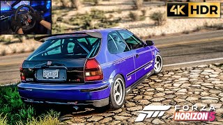 1997 Honda Civic Type R | Forza Horizon 5 | Logitech G29 | 4K