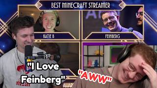 Feinberg Reacts to Ludwig Reacting To His Streamer Award Nominations