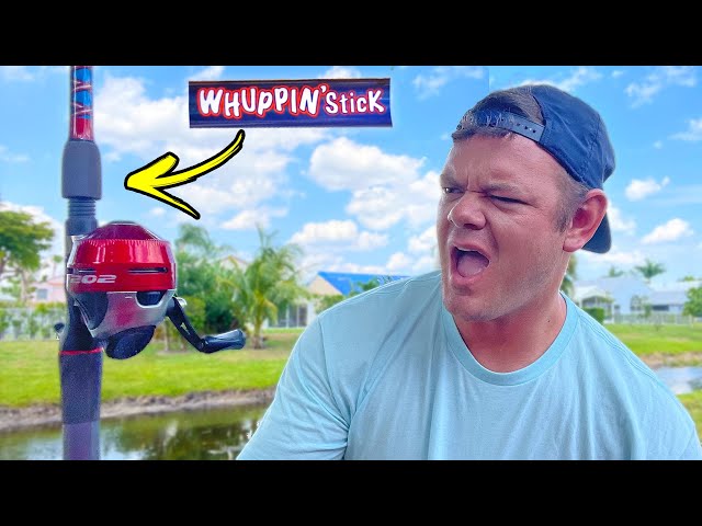 Fishing the WORST Rod & Reel Combo from Bass Pro! 