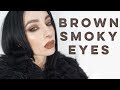 Brown Smoky Eyes Tutorial | Kat Von D Shade & Light Eye