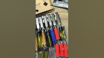 GREBSTK wood chisel set, AMAZON.com #tools #wood #woodworking #diy #maker #woodwork