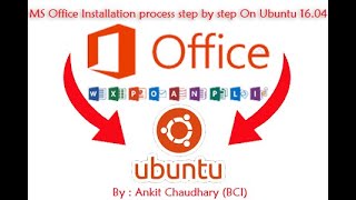 how to install ms office on ubuntu?