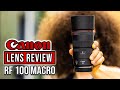 CANON RF 100mm f2.8 Macro Lens REVIEW: The ONLY CHOICE?