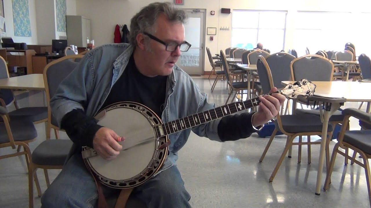 Banjothon 2015 Gibson prewar flathead  RB75 E4370 1
