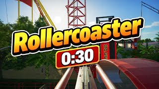 30 Second Timer  | Roller Coaster [Ferrari] 🏎️🎢