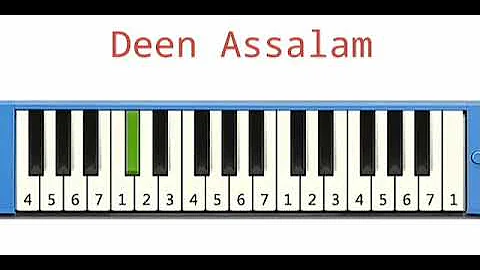 Deen Assalam - Pianika Cover