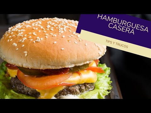¿COMO hacer HAMBURGUESAS?, PASO a PASO.