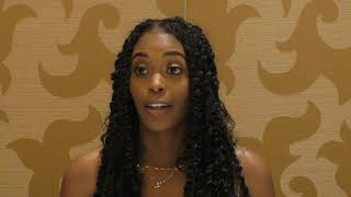 SDCC 2019:  Black Lightning - Nafessa Williams (Anissa PIerce aka Thunder)