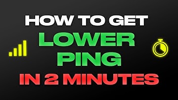 Lower your Ping in 2 Minutes (both WiFi and Ethernet)