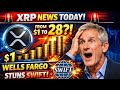 🚨 XRP News Today: From $1 to $28?! Wells Fargo STUNS SWIFT – Prediction Breaking the Internet 💥